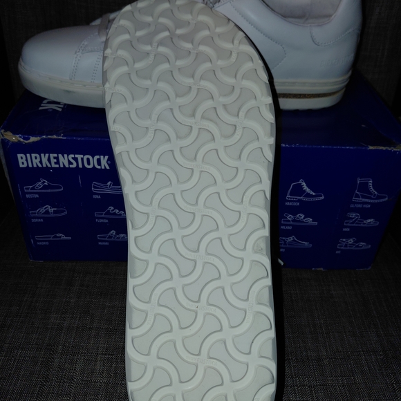 Birkenstock Bend Low Men's Classic White Sneakers - Picture 5 of 11